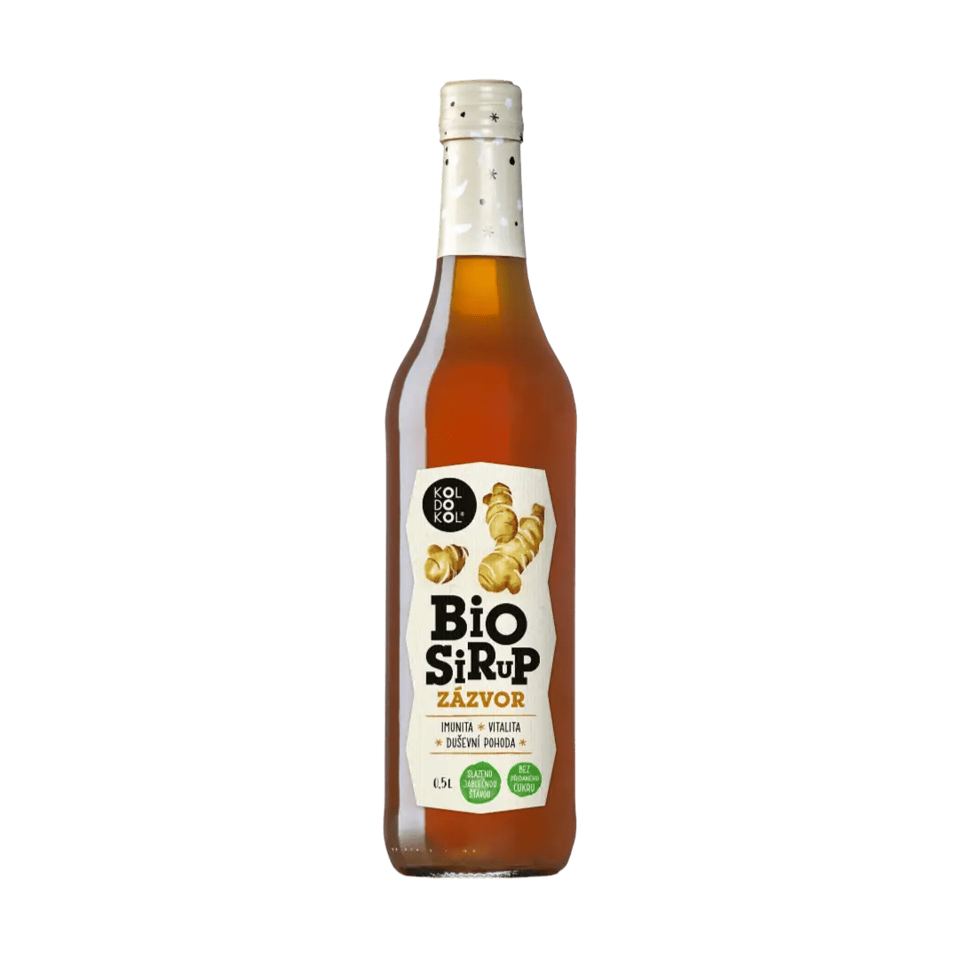 Zázvor sirup 500 ml BIO - FitMar.cz