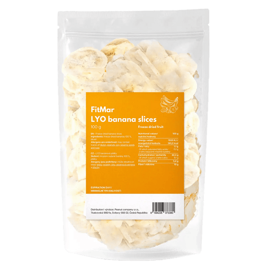 Banán lyofilizovaný - FitMar.cz