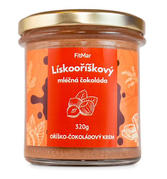 Lískooříškový krém s mléčnou čokoládou - FitMar.cz