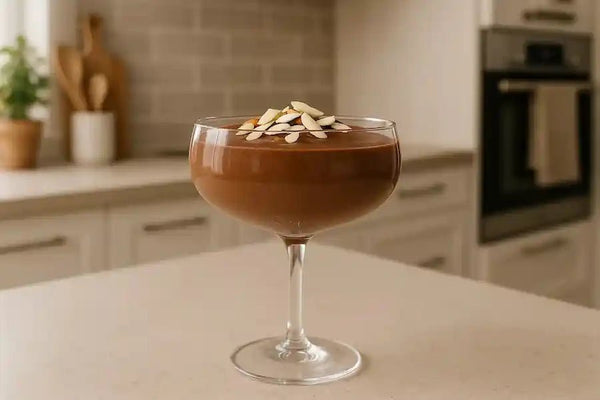 Čokoládový mousse ze silken tofu a čokoládového másla - FitMar.cz