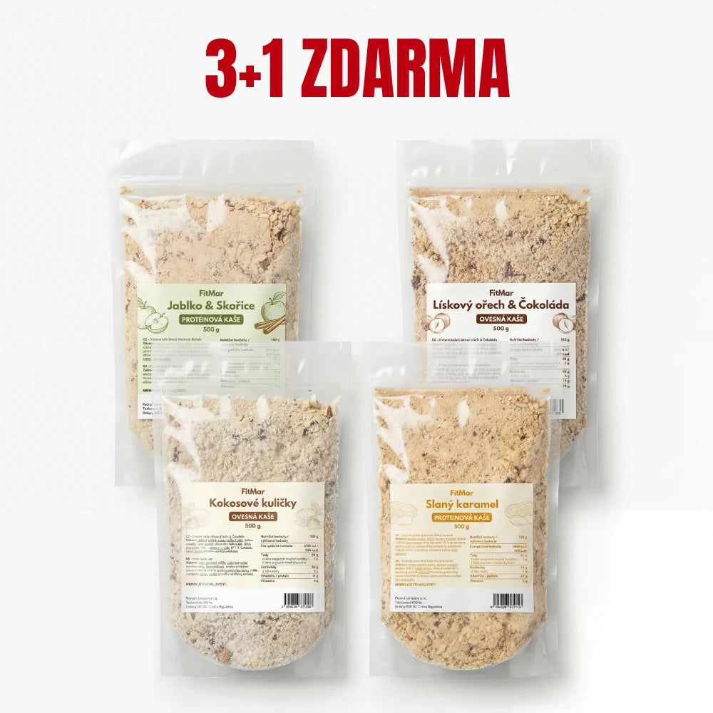 3+1 ZDARMA | snídaňové kaše