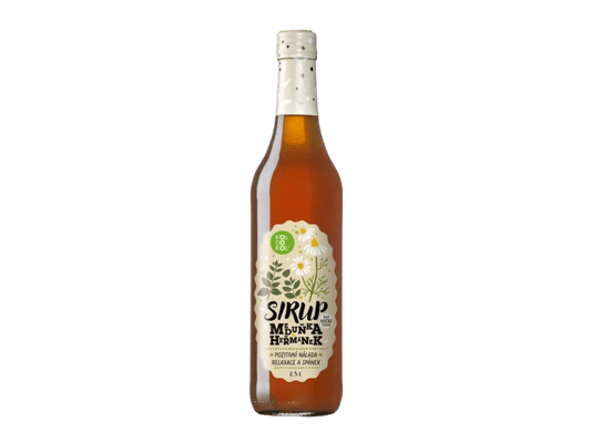 Meduňka a heřmánek sirup 500 ml - FitMar.cz
