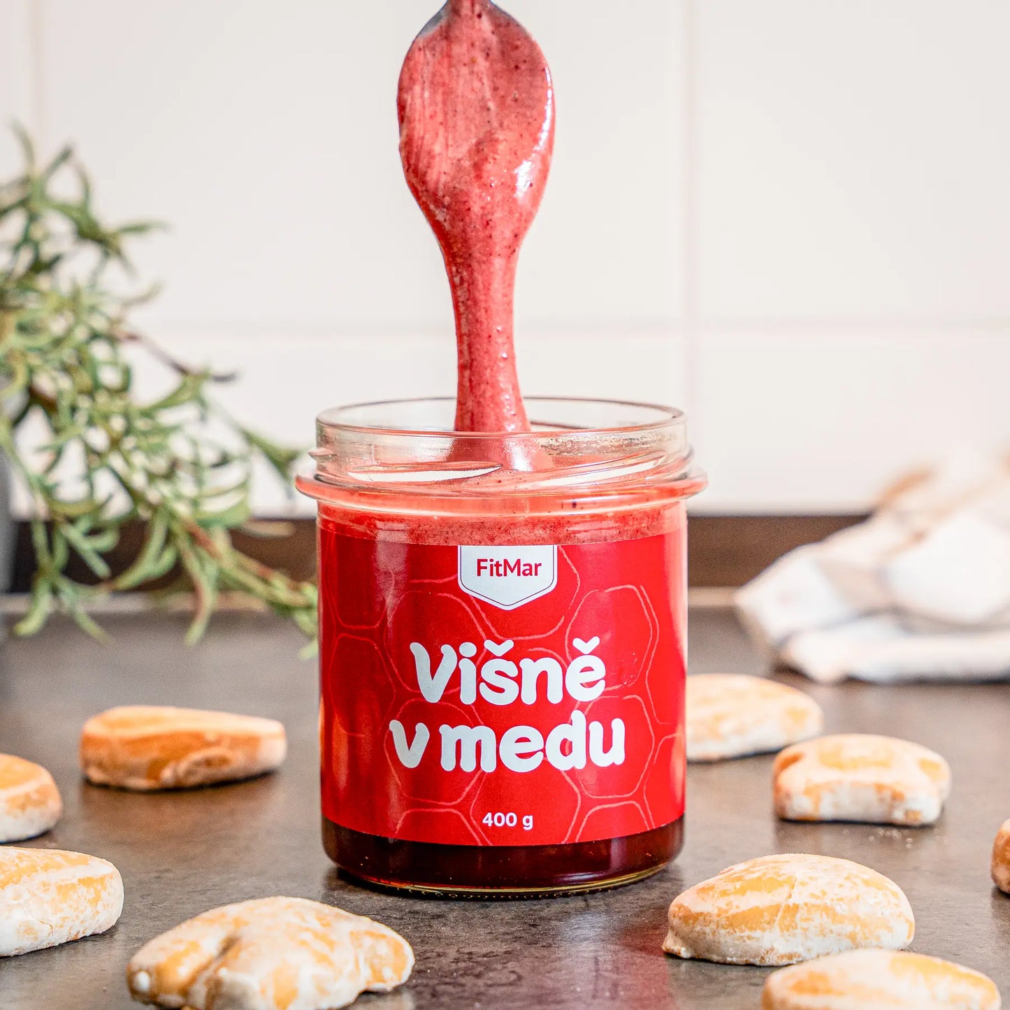 Višně v medu 400g - FitMar.cz