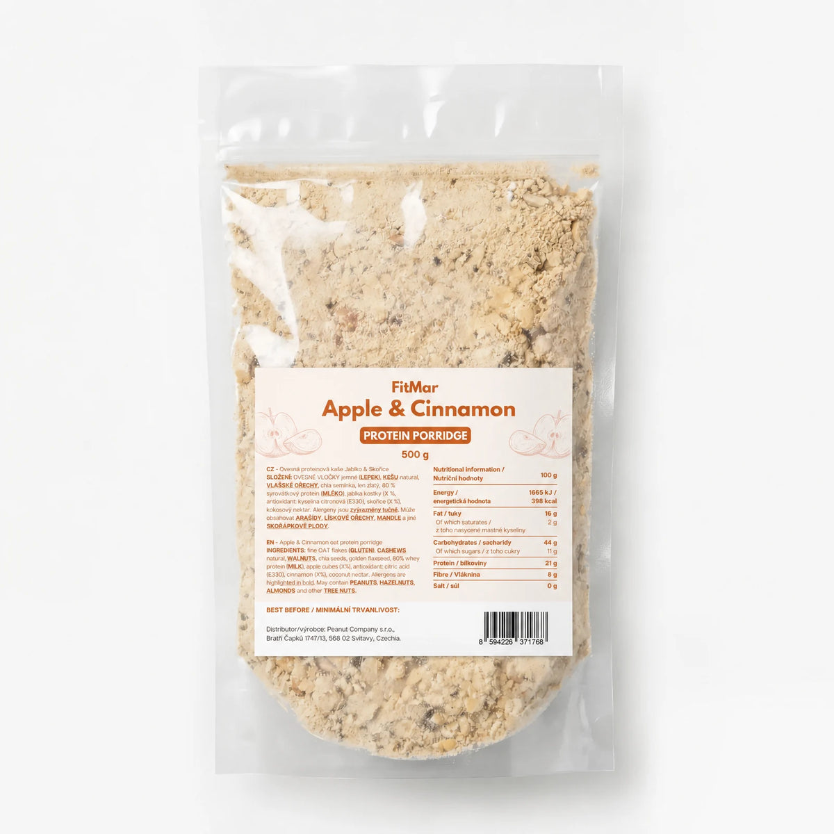 Minute protein zabpehely alma és fahéj 500 g