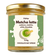 Matcha Latte krém fehér csokoládéval 