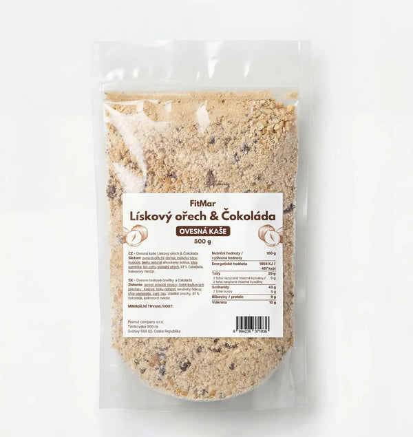 FitMar zabpehely mogyoróval és csokoládéval 500 g 