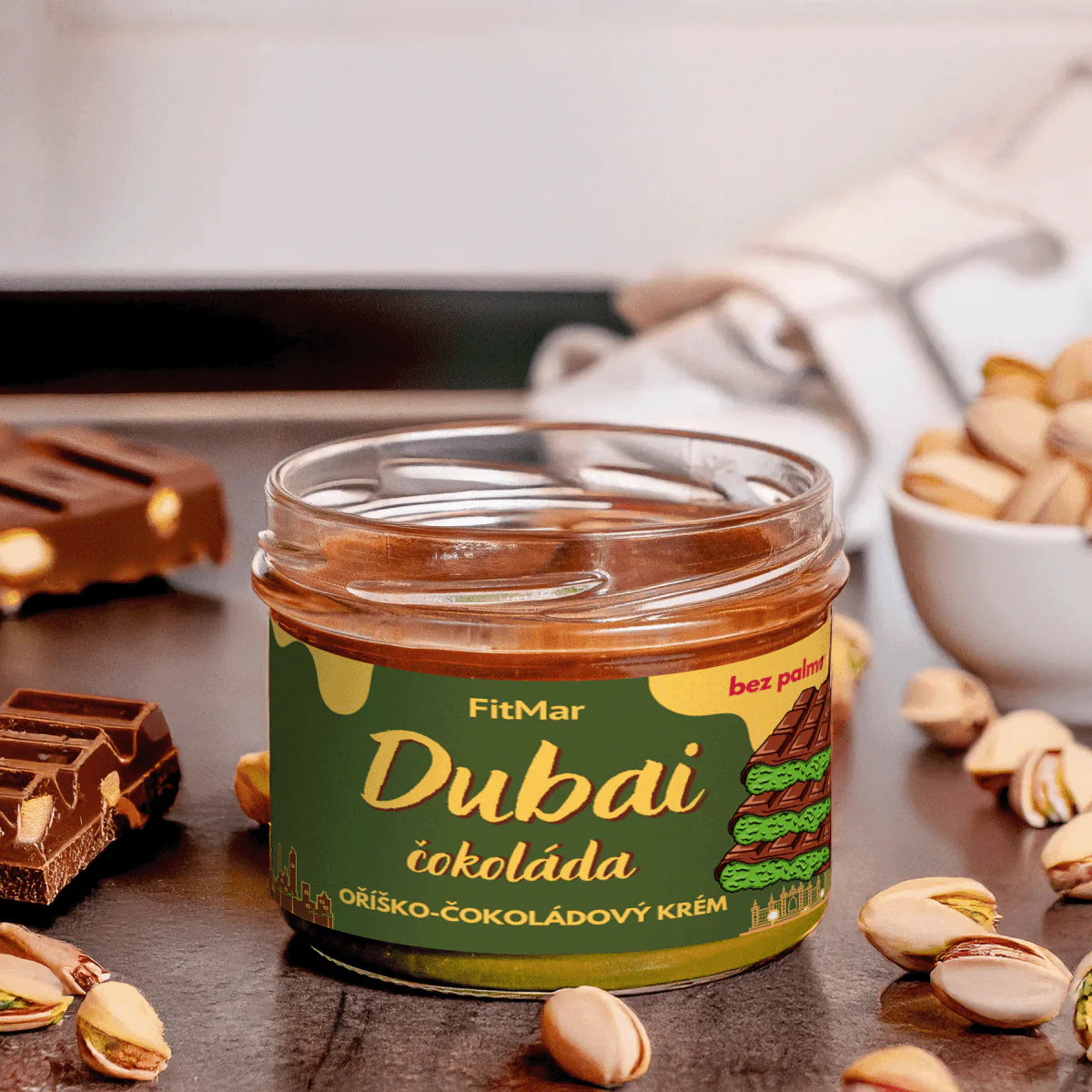 2+1 ZDARMA Krém s příchutí dubajské čokolády - FitMar.cz