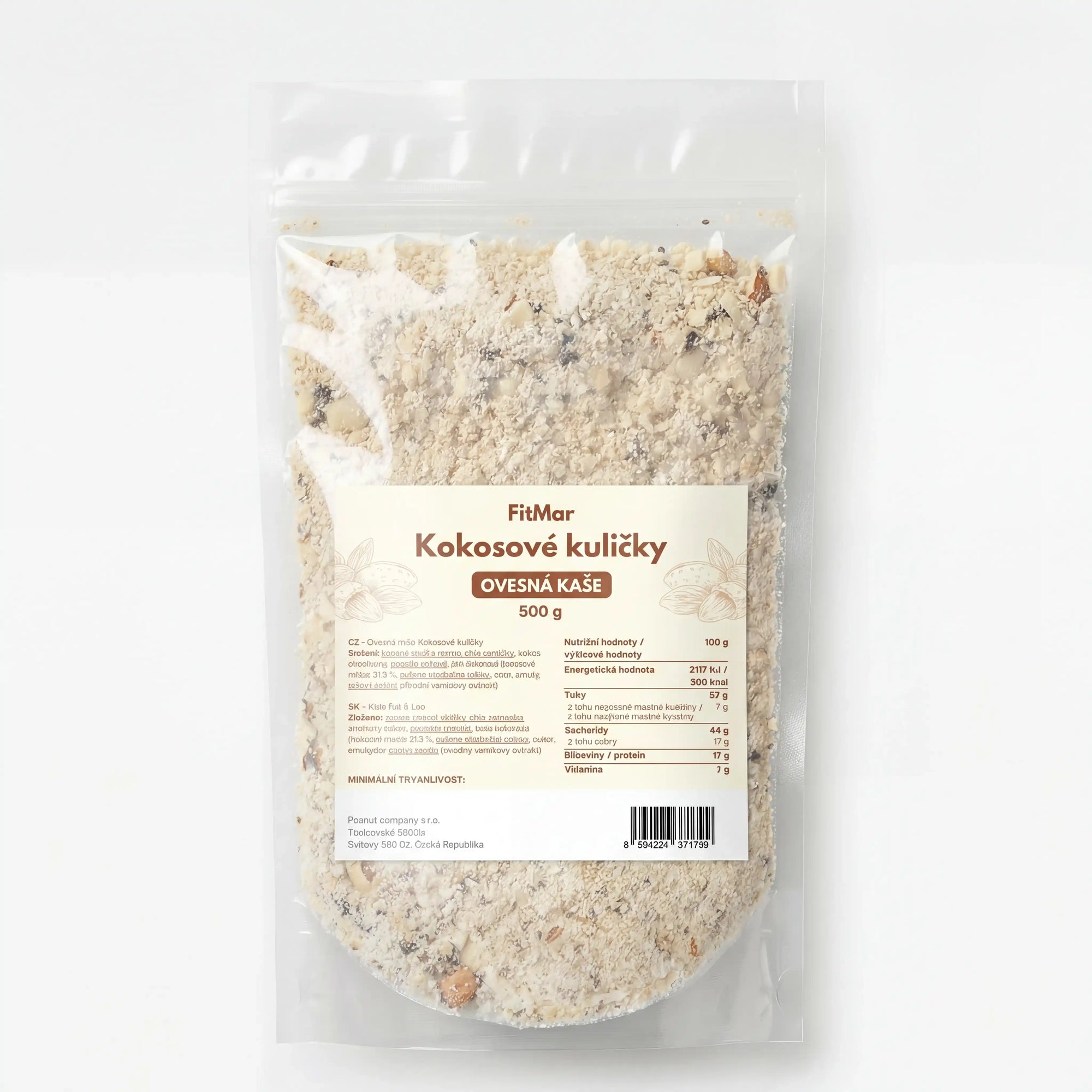 FitMar Zabkása kókuszgolyókkal 500 g