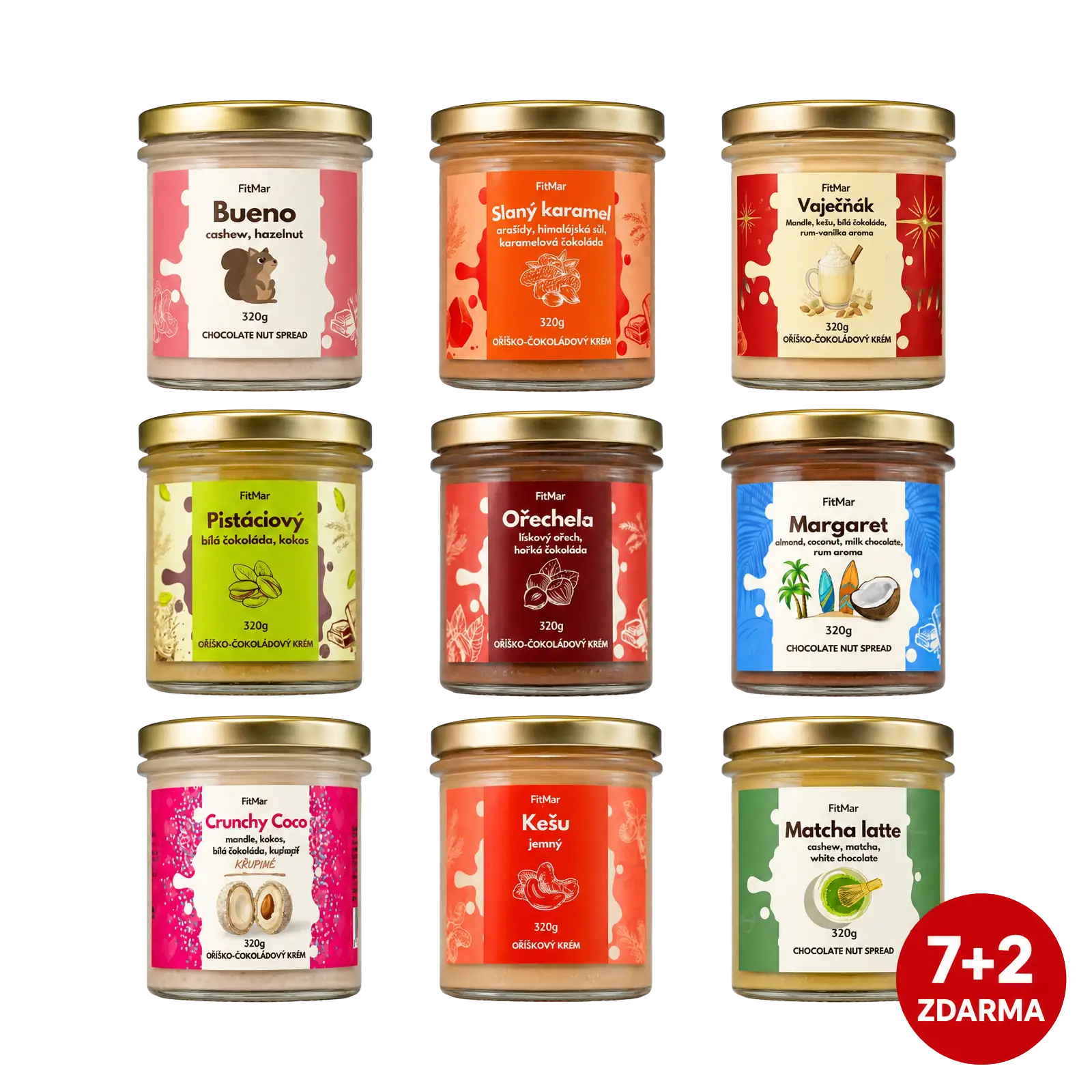 Tejszínes kóstolócsomag 8 x 190g