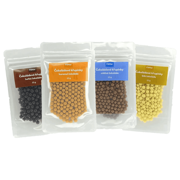 4x křupinky do krémů - FitMar.cz