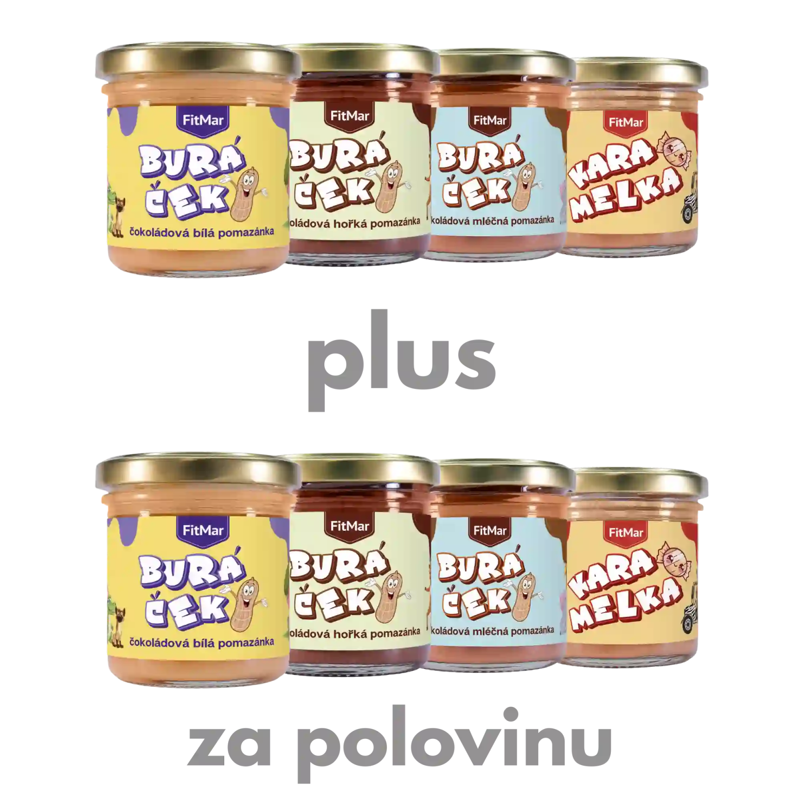 Dětský balíček 4 x 190g - FitMar.cz