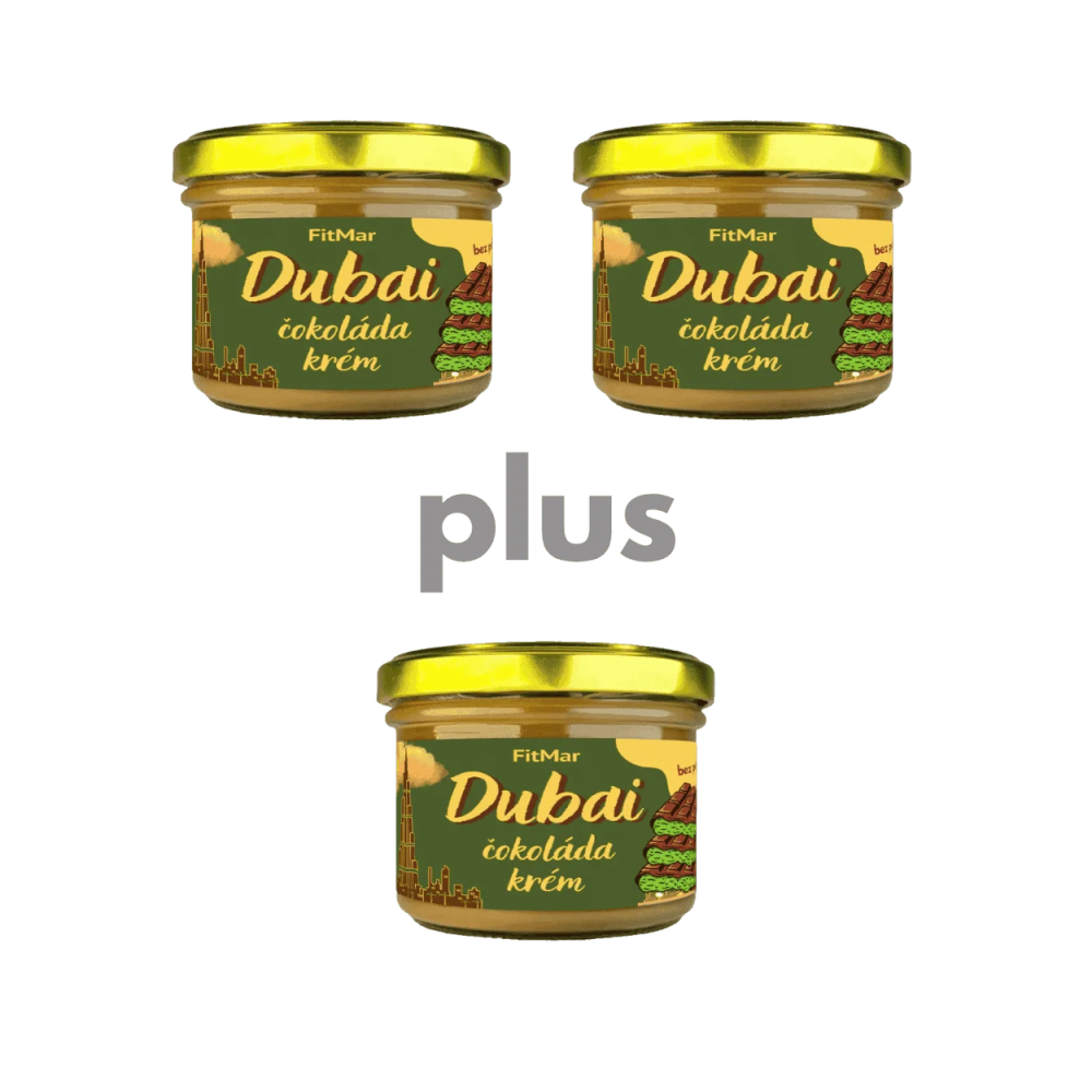 2+1 ZDARMA Krém s příchutí dubajské čokolády - FitMar.cz